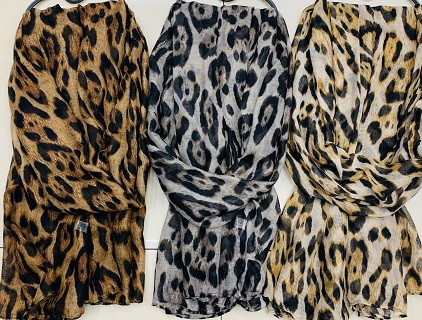 Leopard Print Scarves