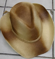 Woven Plain Cowgirl Hat