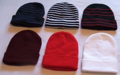 Plain Fold Beanies