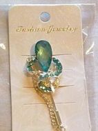 Green Ruby Hijab Pin