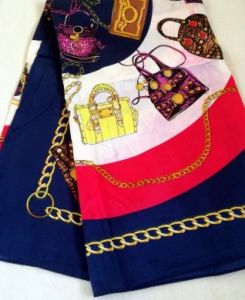 Handbag Print Scarf