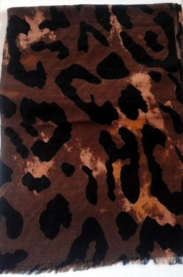 Viscose Leopard Scarf