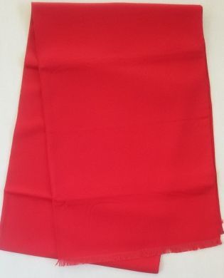 Red Silk Tuxedo Scarf