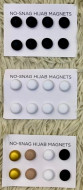 Plain Magnetic Hijab Scarf Pins 8 Pack